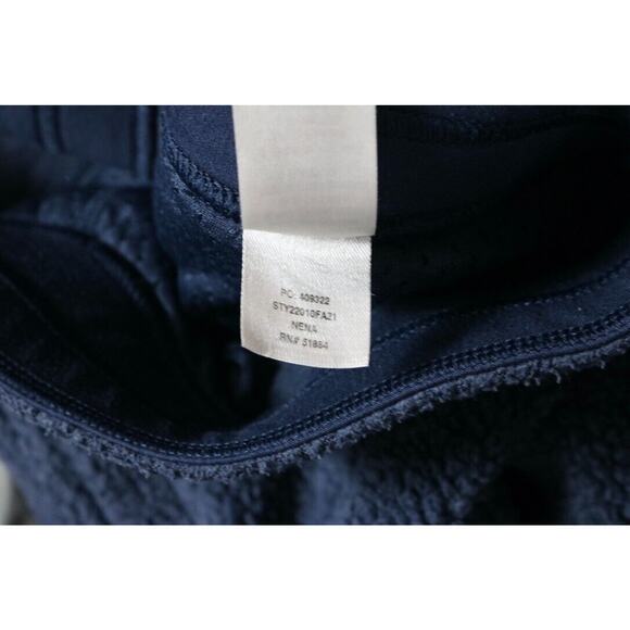 Patagonia Pants Womens Large Nena Fleece Blue Purple Pull On Straight 2021 - Picture 7 of 12